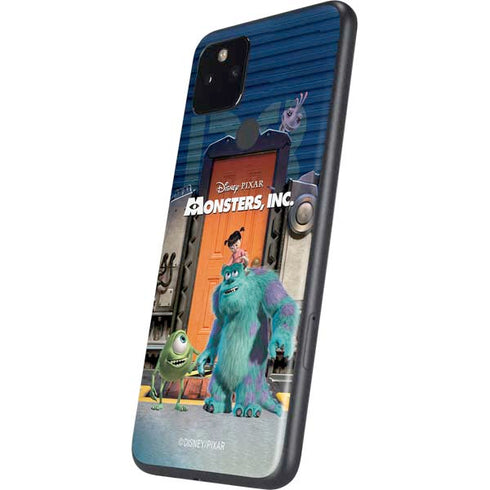 Disney Monsters Inc. Movie Poster Google Pixel 4a 5G Skin